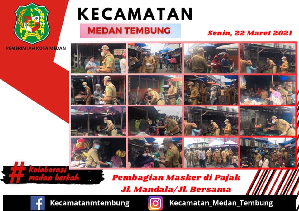 PEMBAGIAN MASKER, MEMANTAU VAKSINASI COVID-19 DAN PENGANTARAN KTP SERTA KK